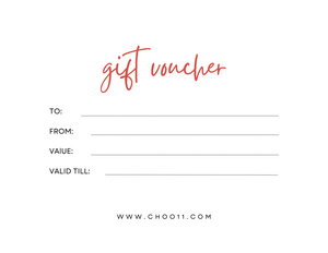 CHOO 11 GIFT CARD