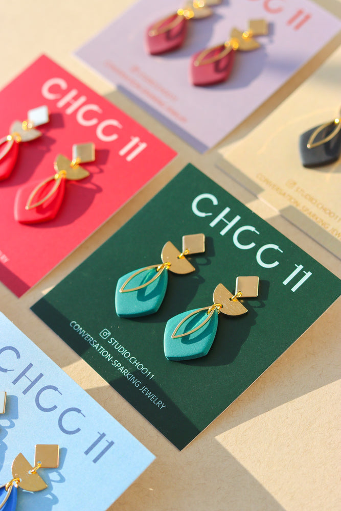 JULIE EARRINGS // Colors - Jewel tones