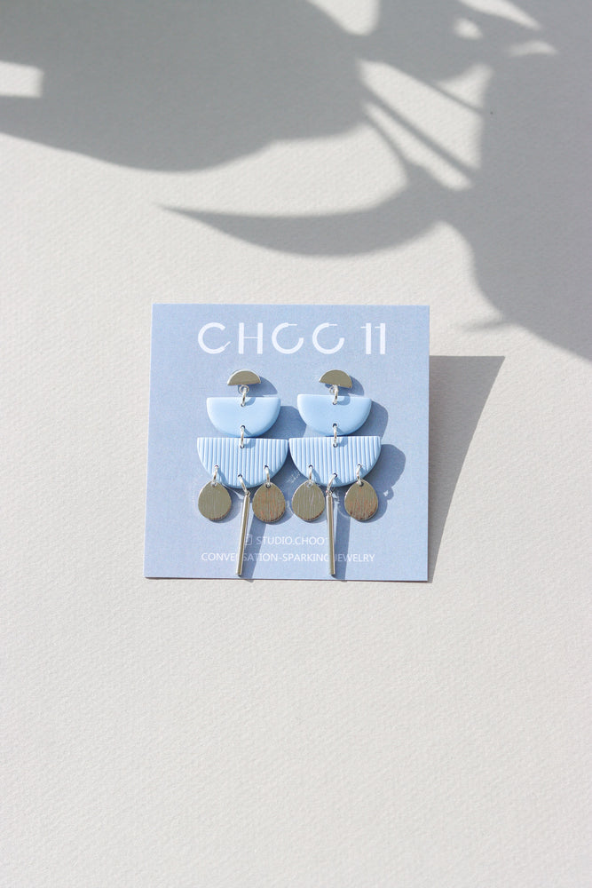 KAYLA EARRINGS // SILVER TONE