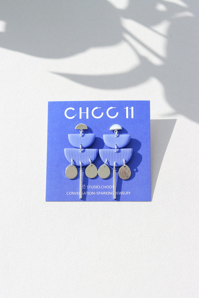 KAYLA EARRINGS // SILVER TONE