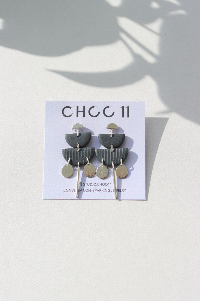 KAYLA EARRINGS // SILVER TONE