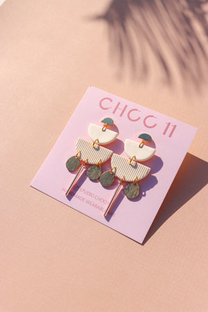 IVORY COLOR EARRINGS