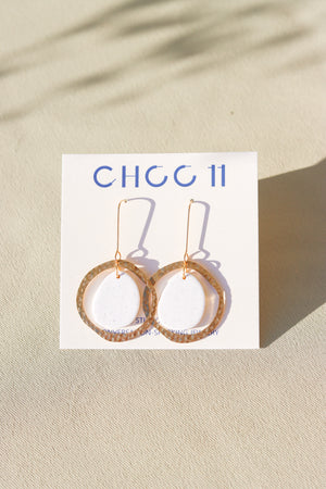 OLIVIA EARRING // GOLD TONE