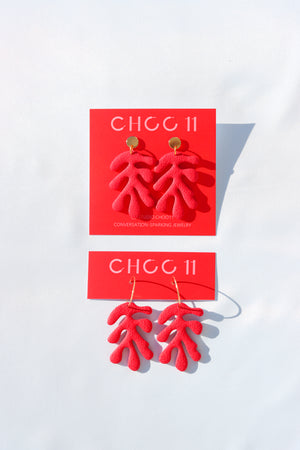 
            
                Load image into Gallery viewer, MATISSE / CORAL EARRING
            
        
