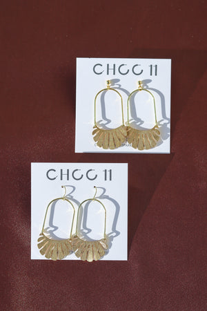 Z-BRASS EARRING 13