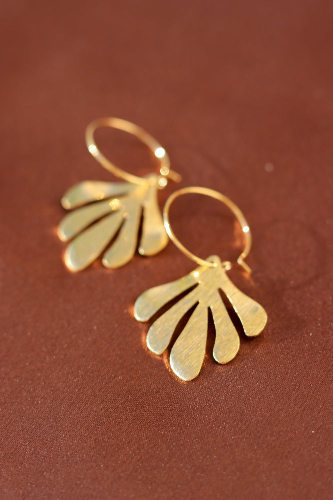Z-BRASS EARRING 15