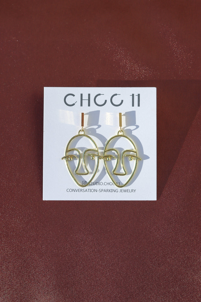 Z-BRASS EARRING 22